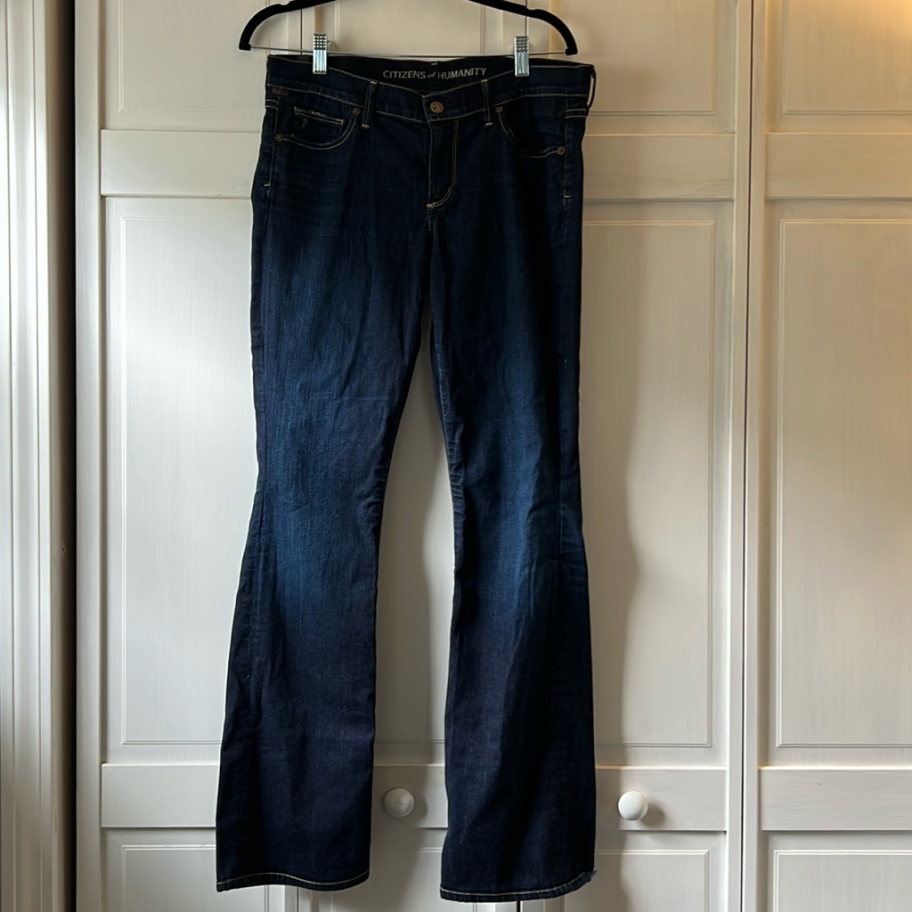 Citizens Of Humanity Kelly Low Rise Bootcut Jeans, Size 30